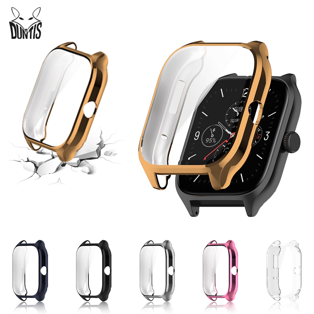 Amazfit GTS 4  TPU Ʈ ̽ Amazfit GTS4  ʰ淮  Ŀ ̽ ȭ ȣ ̽ ׼